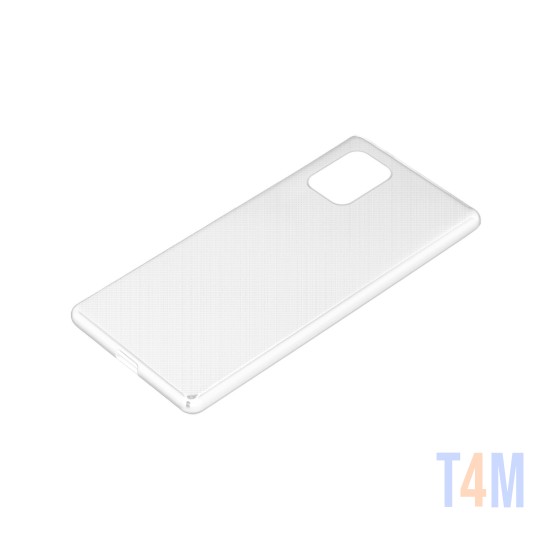 Funda de Silicona Suave para Xiaomi Mi 10 Lite 5g Transparente